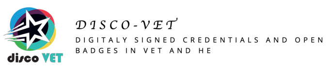 Λογότυπο του Digitaly Signed Credentials and Open Badges in VET and HE Learning Portal